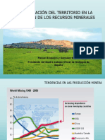 La Planificacion Del Territorio en La Explotacion de Los Recursos Minerales Manuel Regueiro