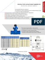 Valvula Luflex Modelo 2500