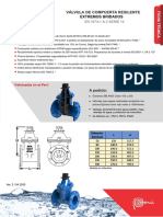 Valvula Brida en 1074 Serie 14