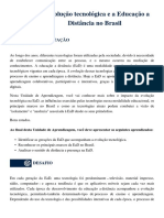 A Evolução Tecnológica e A Educação A Distancia No Brasil