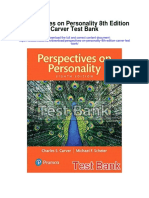 Perspectives On Personality 8th Edition Carver Test Bank