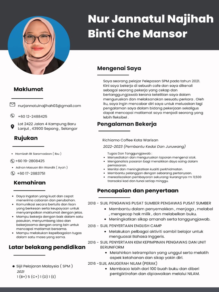 Resume For Jiha-1 | PDF