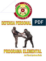Artes Marciales - Defensa Personal Militar, Programa Elemental
