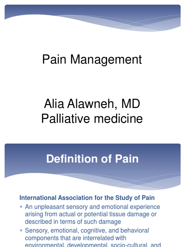 Comprehensive Pain Management Strategies | PDF | Pain | Pain Management