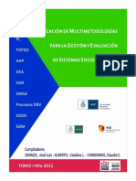 Aplicación de Multi-Metodologías para La Gestión y Evaluación de Sistemas Sociales y Tecnológicos