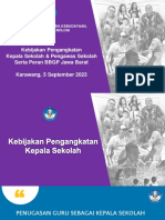 Kebijakan Pengangkatan KS Dan PS