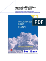 Microeconomics 20th Edition Mcconnell Test Bank