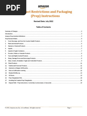 Addendum+1+ +Product+Restrictions+and+Prep+Instructions