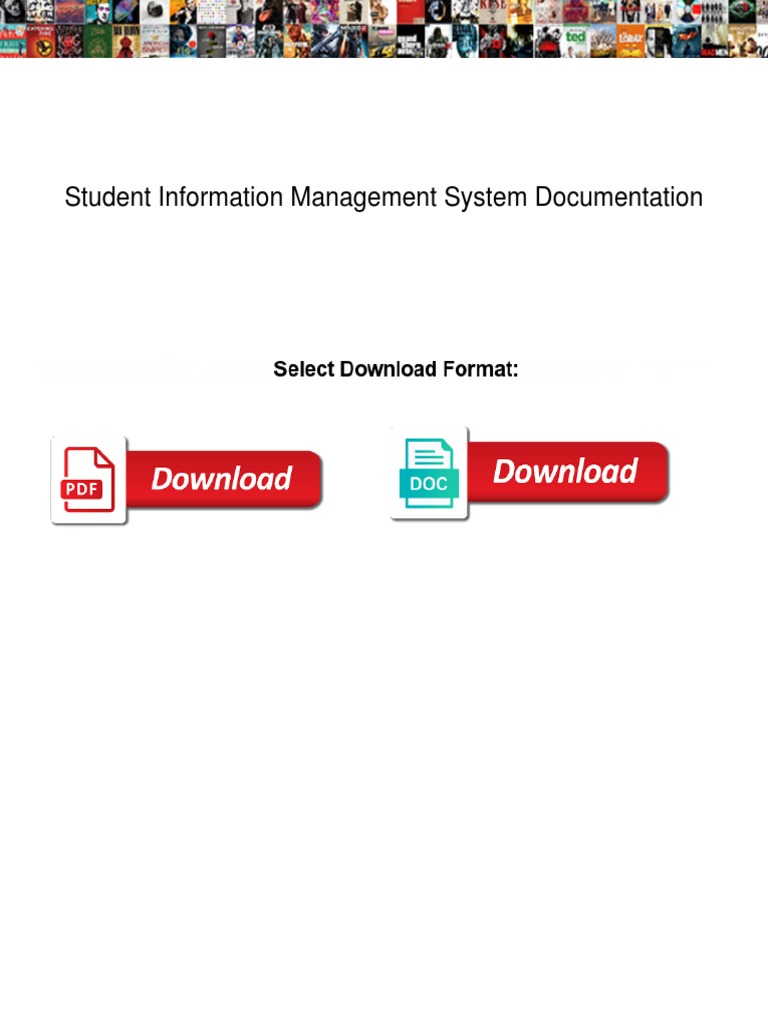 Student Information Management System Guide | PDF | World Wide Web ...