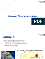 Lecture - Mineral Characterization