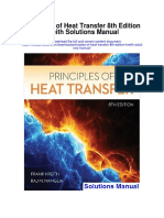 Principles of Heat Transfer 8th Edition Kreith Solutions Manual