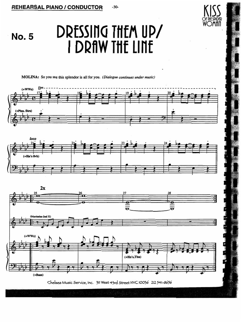 Dressing Them Up KOTSW Score PDF