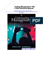 Understanding Management 10th Edition Daft Solutions Manual