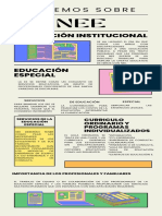 Infografía de Periódico Moderno Ordenado Colorido