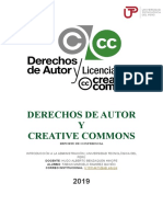 Derecho de Autor y Creative Commons
