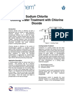 Cooling Water Treatment With Chlorine Dioxide