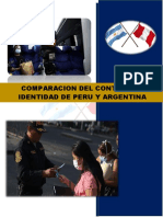 Comparacion Del Control de Identidad de Peru y Argentina