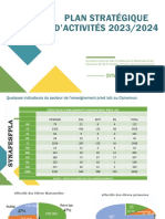 Plan D'action Stratégique SYNAFESPLA