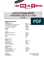 INTEGREX 300 IV S X 1500 Annee 2006