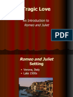 TragicLovePowerPoint Romeo and Juliet 