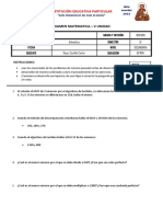 3° Secundaria - Aritmetica - V UNIDAD - Carlos Reyes (1)