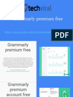 Grammarly Premium Free 2018