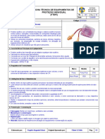 FTEPI 001 - Protetor Auricular Tipo Inserção