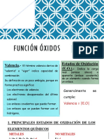 FUNCION OXIDOS.