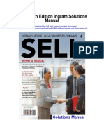 Sell 4 4th Edition Ingram Solutions Manual