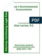 Phase I - Environmental Assessments - On-Demand Course Materials