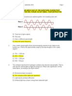 Chem 1301 - 2019 Quiz