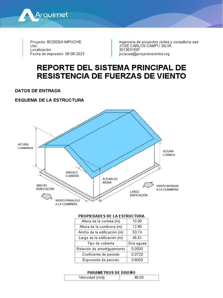 Análisis de Viento en Estructuras | PDF | Barlovento y sotavento | Herida
