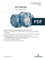 Ficha de Dados Do Produto Rosemount 2410 Tank Hub PT 91758