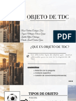 Objeto de TDC