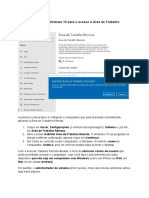 Tutorial Area Remota Win10