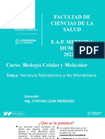 Semana 14 - Herencia Mendeliana y No Mendeliana - 335556893