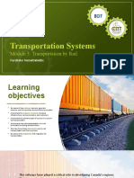 Transportation Systems 03 - Transportation by Rail