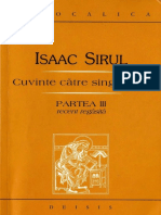 Sf. Isaac Sirul - Cuvinte Catre Singuratici