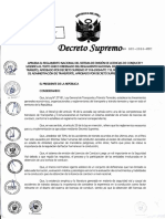 Decreto Supremo #007-2016-MTC