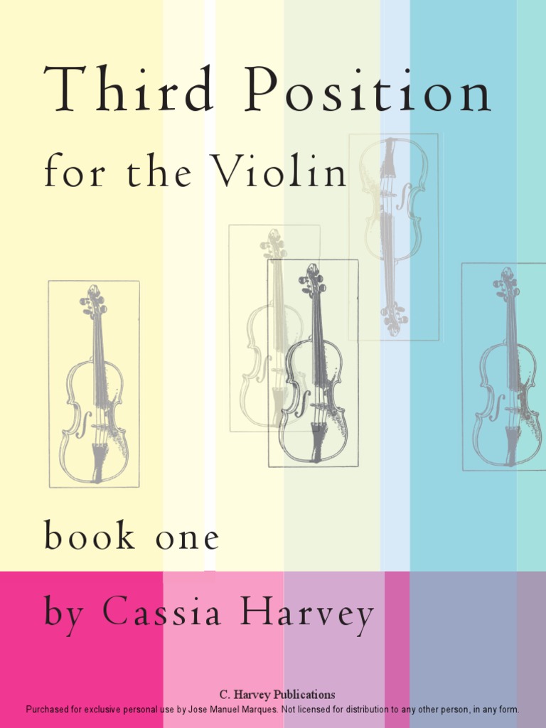 Playing The Violin, Book One - Harvey, Cassia