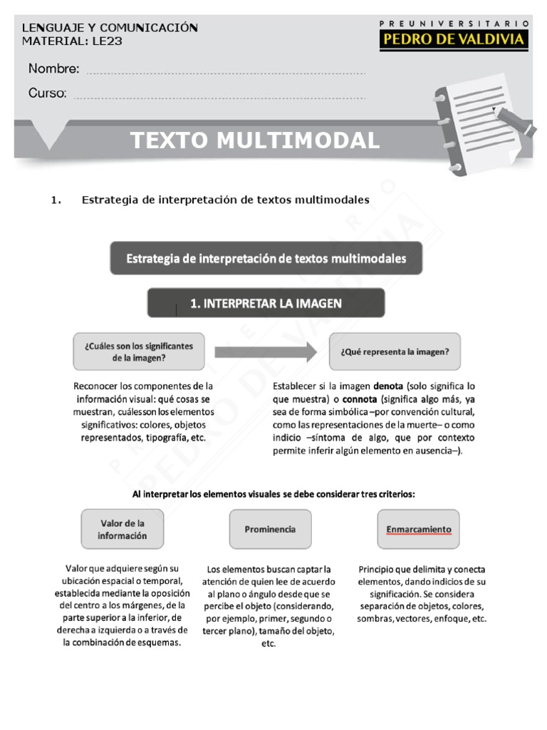 7066-LE23 - Texto Multimodal | PDF | Pescado | Evolución