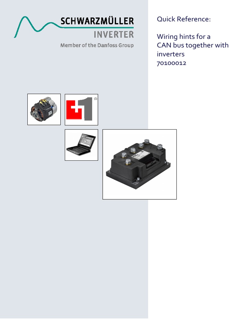 CAN Bus Wiring Guidelines for Inverters | PDF | Power Inverter | Power ...