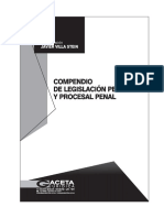 Compendio de Legislacion Penal y Procesal Penal - Gaceta