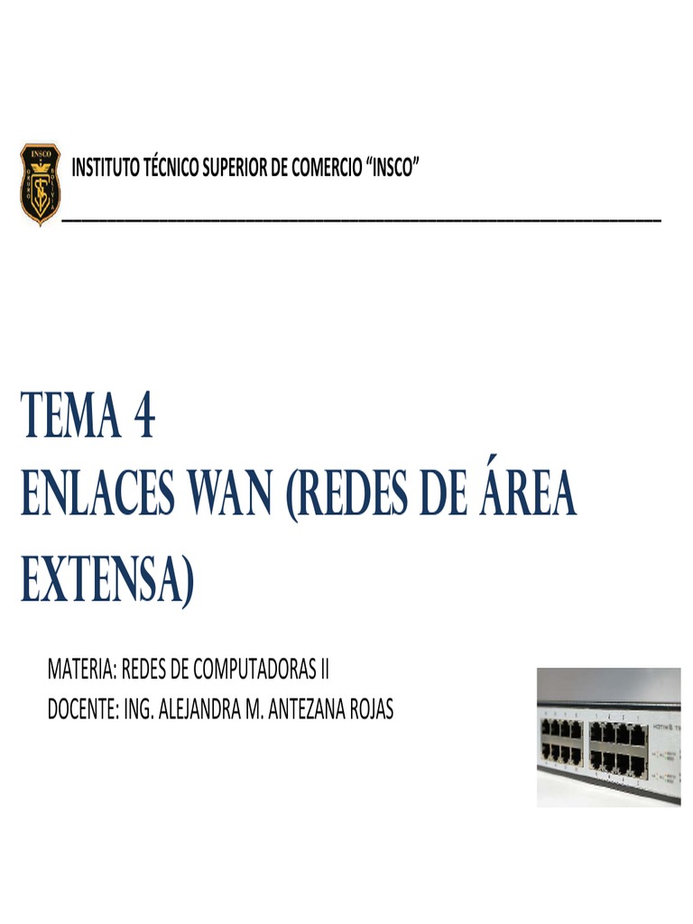 Introducción a Redes WAN y su Funcionamiento | PDF | Red privada ...