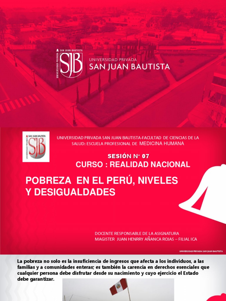Pobreza y Desigualdad en Perú 2024 | PDF | Pobreza | Pobreza e indigencia
