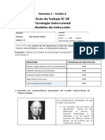 Guía Trabajo 3 - Psic. Instruccional