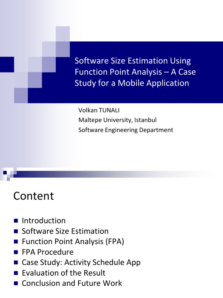 Function Point Analysis for Mobile App | PDF | Mobile App | Databases