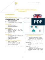 Fiche Tour Operateur Britannique