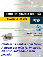 023 - Glória A Jesus