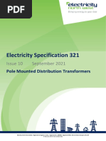 Es321 Pole Mounted Distribution Transformers Issue 10